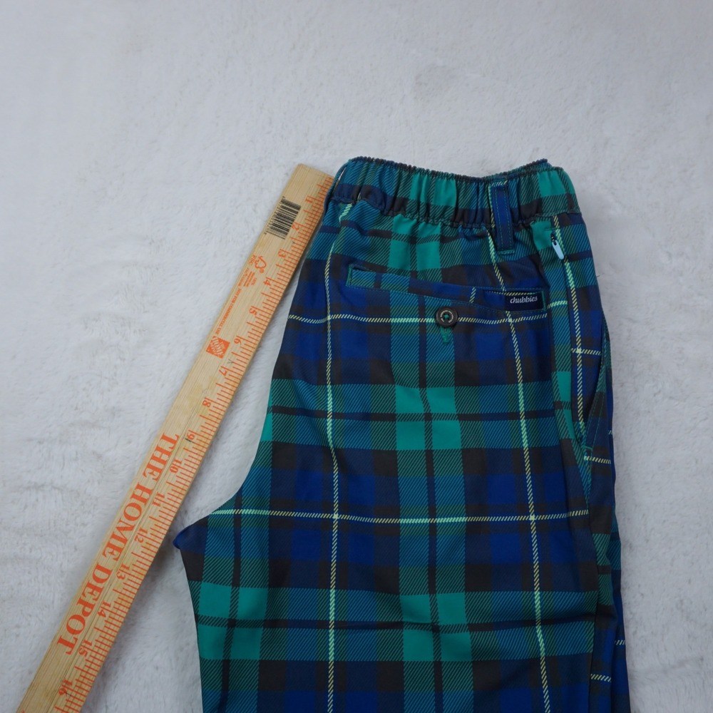 Chubbies Everywhere Golf Plaid Drawstring Casual Pants Stretch Performance Men S - Picture 6 of 11